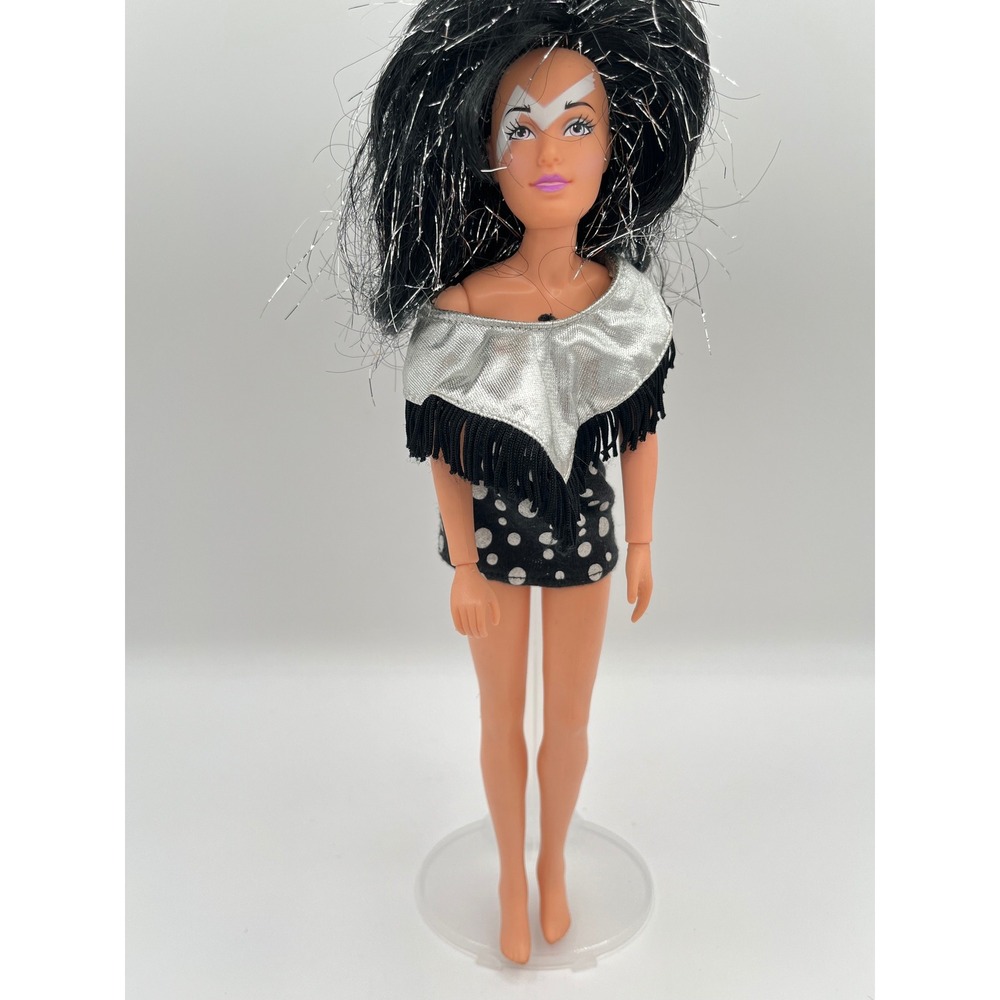 Vintage Hasbro Jem & the Holograms Misfits Jetta Doll With Outfit 1985